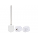 Pack 3 brosses wc noir ou blanc pour brosses wg badestern