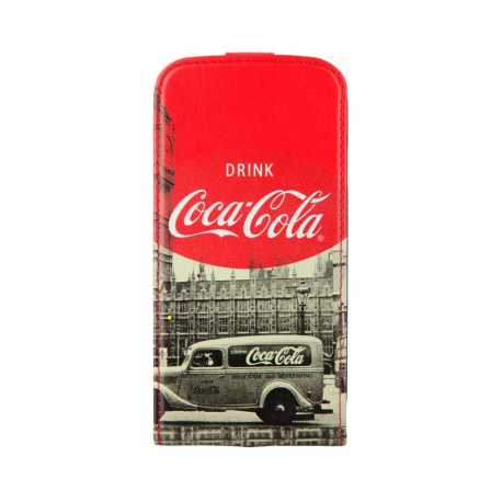 Étui flip case ''coca-cola'' pour iphone 4 et 4s