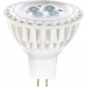 Pack 4 spots led haute puissance à culot gu5.3, 5 w, 320 lm pas cher