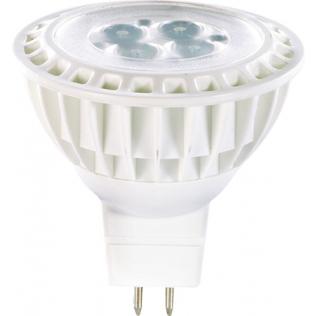 Pack 10 spots led haute puissance à culot gu5.3, 5 w, 320 lm pas cher