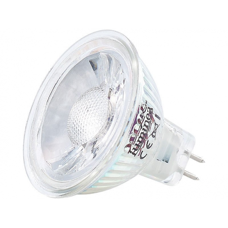 Spots à led cob faible conso, culot gu 5.3 (mr16), high power