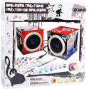 Speakers audio jack personnalisables peinture et stickers