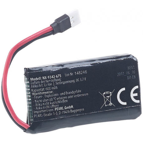 Batterie supplémentaire 600 mah pour quadricoptère gh-40.sbs