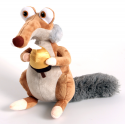 Peluches l'age de glace 5 : les lois de l'univers : scrat, manny, buck