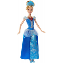 Poupée lumineuse princesse disney : cendrillon, raiponce, ariel