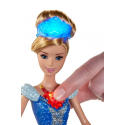 Poupée lumineuse princesse disney : cendrillon, raiponce, ariel