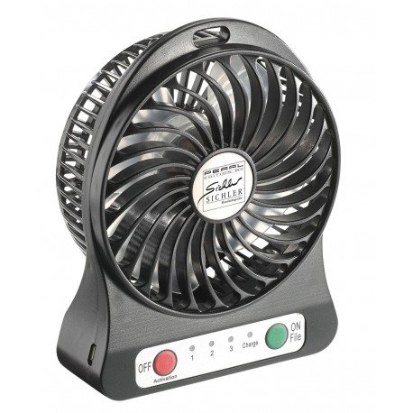 Ventilateur de table usb fonction batterie dappoint