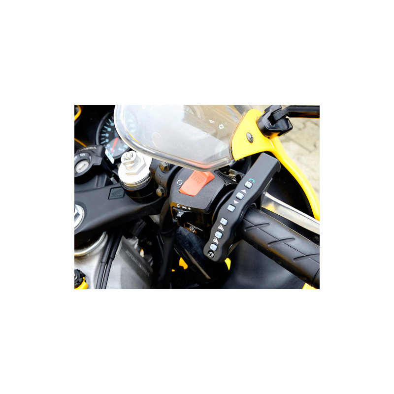 Intercom Bluetooth kit mains libres moto 2000 mètres YONIS Pas Cher 