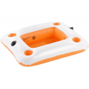 Pack spécial piscine 2 canapés gonflables et 1 bar flottant