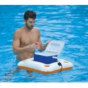 Bar flottant gonflable 5 compartiments pour piscine