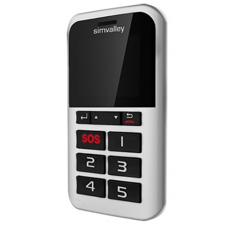 Téléphone portable senior, mobile simple pour senior