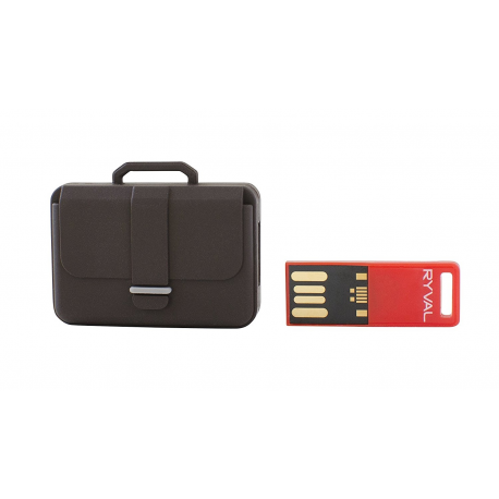 Achat ryval clé usb sacoche marron - 8 go