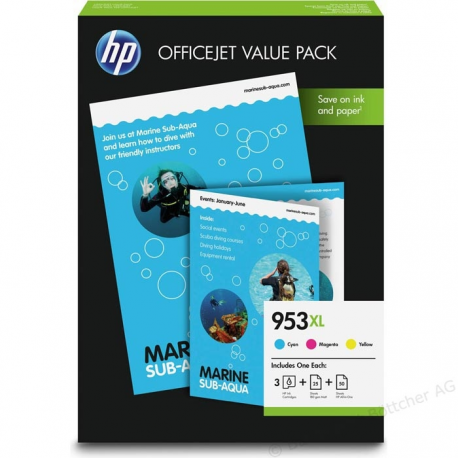 Cartouche originale hp n° 953 xl pour officejet pro