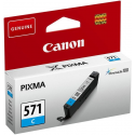 Cartouche d'encre canon cli-571 cyan pour pixma mg