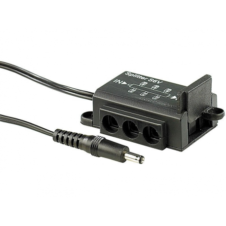 Splitter électrique pour 6 connecteurs, pour transfo lunartec nc6140