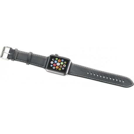 Bracelet en cuir compatible apple watch 38 et 42 mm