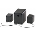 Pack audio 2.1 pc 2 haut-parleurs et 1 subwoofer 20w auvisio msx-190