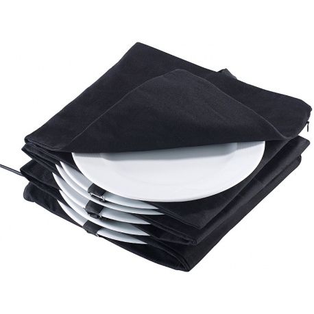 Chauffe-assiettes textile pour 12 assiettes : accessoire restaurant