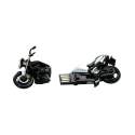 Clé usb 16go originale forme moto triumph street triple blanche