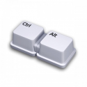 Clés usb 8 go ryval formettouches de clavier ctrl et alt