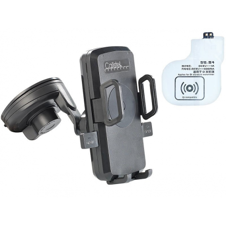 Support smartphone pour voiture chargeur qi sans fil