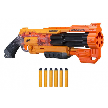 Blaster nerf doomlands 2169 vagabond mode slam et 6 fléchettes