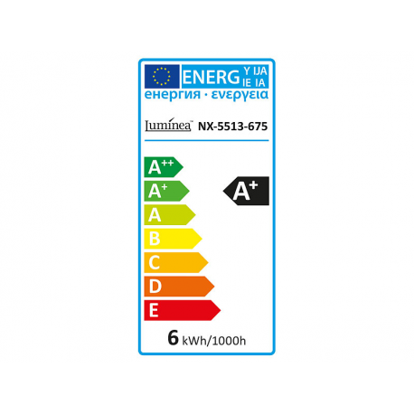 Ampoule led forme bougie e14 classe a+ luminea (4 / 6 w)