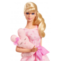 Barbie collector "it's a girl" : barbie enceinte robe rose