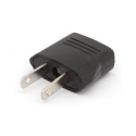 Adaptateur secteur fiche euro vers fiche américaine (usa) plat