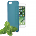 Coque iphone 7 et 7s bleu azur parfum menthe - ksix sense