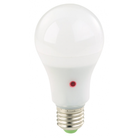 Ampoule led e27 12w détecteur de luminosité intégré luminea