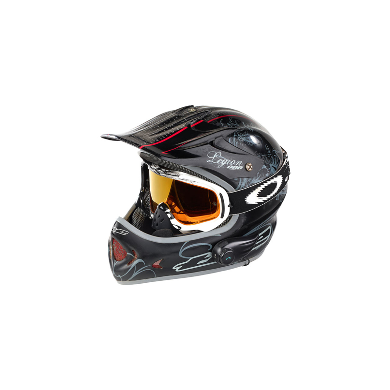 Intercom bluetooth pour casque moto et ski, portée 800 m