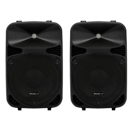 Enceinte 2 vois 130w rms hq power vds10n caisson 10"